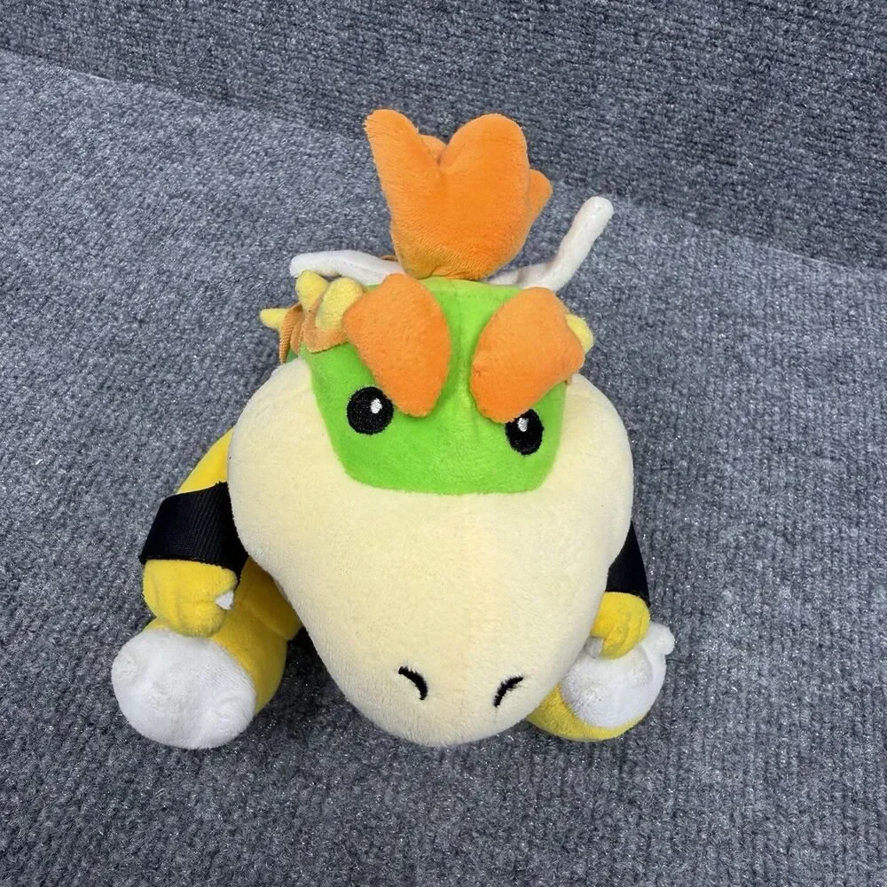 RARE Bowser Junior JR Plush Sanei Japan 2009 Nintendo Super Mario Official